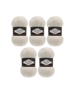 Набор пряжи для вязания Alize Superlana 25% шерсть, 75% акрил / 62