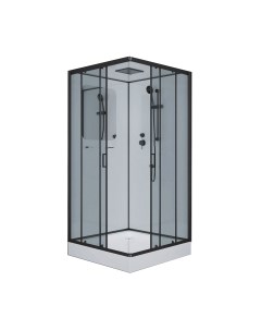 Душевая кабина Niagara NG-6902-01Q BLACK 100x100x210