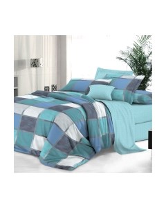 Комплект постельного белья Alleri Сатин Premium евро max / СП-244