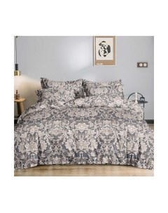 Комплект постельного белья Alleri Эко Сатин евро / СС-457