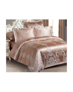 Комплект постельного белья Alleri Сатин Jacquard Premium семейный / СЖ-084
