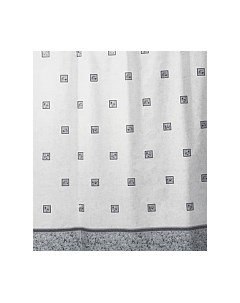 Шторка-занавеска для ванны Miranda Emerald Grey