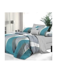 Комплект постельного белья Alleri Сатин Premium 1.5сп / СП-272