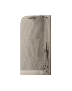 Стеклянная шторка для ванны MaybahGlass MGV-127-2у Maybahglass