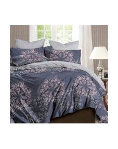 Комплект постельного белья Alleri Сатин Premium семейный / СП-278