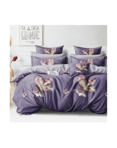 Комплект постельного белья Alleri Сатин Creative 1.5сп / СК-196