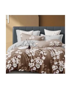 Комплект постельного белья Alleri Поплин Luxe евро / П-242