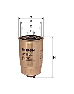 Топливный фильтр Filtron PP850/2