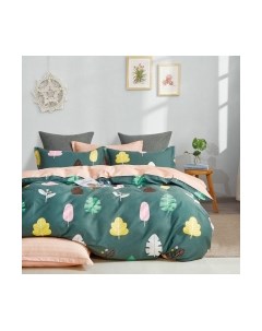 Комплект постельного белья Alleri Сатин Creative евро max / СК-127