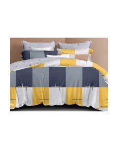 Комплект постельного белья Alleri Поплин Luxe евро max / П-263
