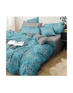 Комплект постельного белья Alleri Поплин Luxe семейный / П-286