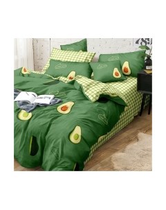 Комплект постельного белья Alleri Поплин Luxe семейный / П-285