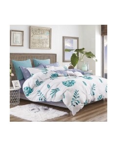 Комплект постельного белья Сатин Creative 1.5сп / СК-162 Alleri