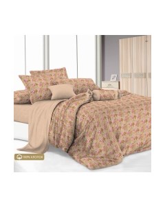 Комплект постельного белья Alleri Поплин Luxe семейный / П-006