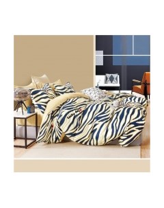 Комплект постельного белья Alleri Сатин Creative 1.5сп / СК-199