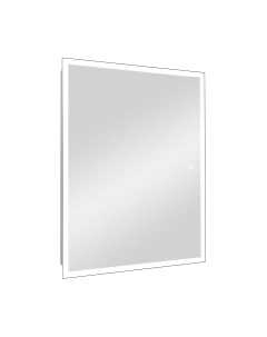 Шкаф с зеркалом для ванной Континент Reflex Led 60x80