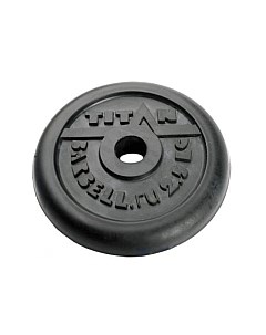 Диск для штанги Титан d31мм 2.5кг