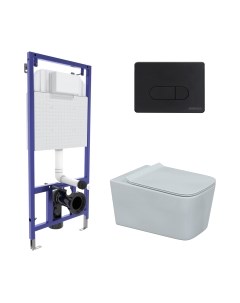 Унитаз подвесной с инсталляцией Berges Novum 525 / 043275