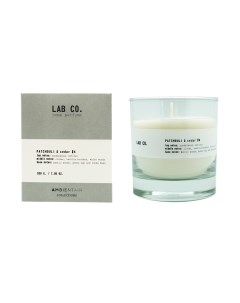 Свеча LAB CO Пачули и кедр / VV040WTLB Ambientair