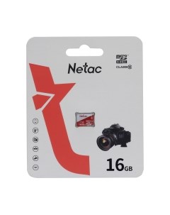 Карта памяти Netac microSDXC P500 ECO 16GB (NT02P500ECO-016G-S)