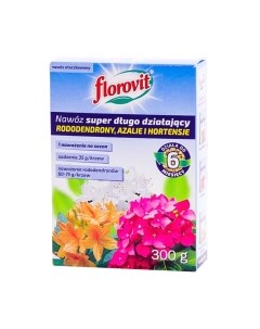 Удобрение Супер длительного действия для рододендронов, азалий и гортензий Florovit