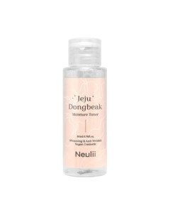 Тонер для лица Jeju Dongbeak Moisture Toner С экстрактом камелии Neulii