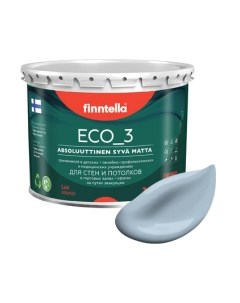 Краска Eco 3 Wash and Clean Niagara / F-08-1-3-LG249 Finntella