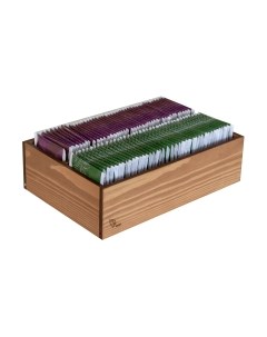 Органайзер для чайных пакетиков Yulisa На 2 отделения / AG-00069