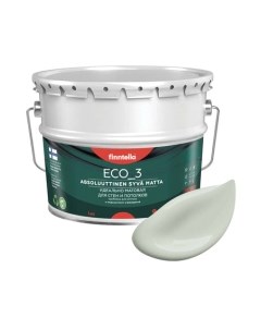 Краска Eco 3 Wash and Clean Akaatti / F-08-1-9-LG169 Finntella