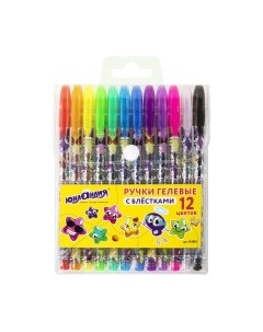 Набор гелевых ручек Юнландия Блестки / 142805