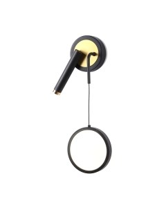 Бра Ambrella LineTech FL51652/1+1 BK/GD