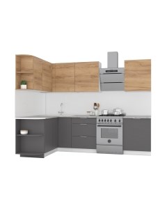 Кухонный гарнитур Интермебель Микс Топ-16 2.1x1.6м левая