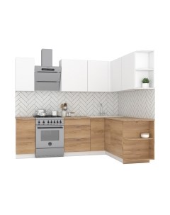 Кухонный гарнитур Интермебель Микс Топ-17 1.9x1.7м правая