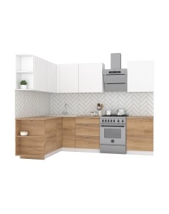 Кухонный гарнитур Интермебель Микс Топ-19 2.1x1.7м левая