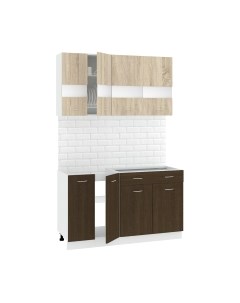 Кухонный гарнитур Кортекс-мебель Корнелия Экстра 1.4 без столешницы