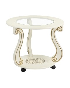 Журнальный столик Мебелик Грация С на колесах