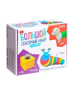 Развивающий игровой набор Zabiaka Большой сенсорный набор / 9373288