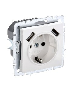 Розетка IEK Brite BR-R14-16-U21-D31-K01 Iek