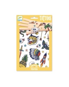 Набор временных татуировок Djeco Бэнг Бэнг / 09577