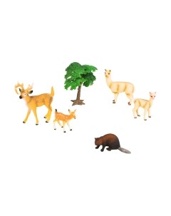 Набор фигурок коллекционных Masai Mara Мир диких животных / MM211-227 Masai mara