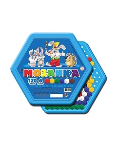 Развивающая игрушка Десятое королевство Мозаика шестигранная / 958