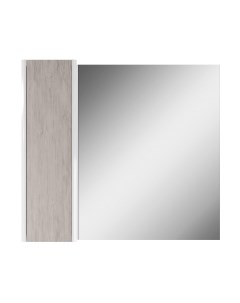 Шкаф с зеркалом для ванной Домино Uno 80