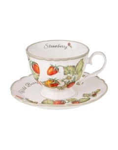Чашка с блюдцем Strawberry / 85-1897 Lefard