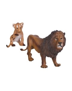 Набор фигурок коллекционных Masai Mara Мир диких животных. Семья львов / MM211-107 Masai mara