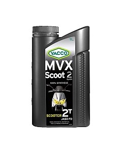 Моторное масло MVX Scoot 2 Synth Yacco