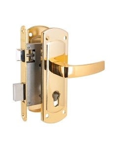 Замок врезной Аллюр ЗВ4-1/58А без ц/мех с/руч