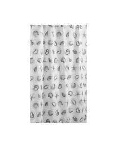 Шторка-занавеска для ванны Miranda Starfish Grey