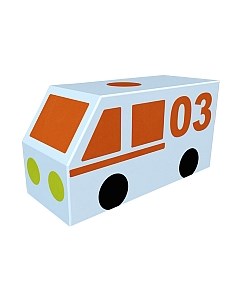 Контурная игрушка Romana Машина скорой помощи ДМФ-МК-01.23.04