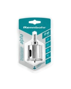 Коронка Rennbohr Алмазная 40мм / 676240