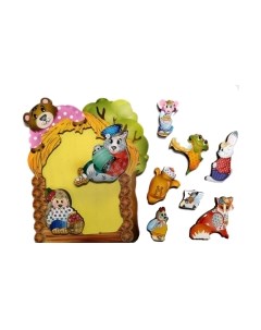 Пазл Нескучные игры Теремок / 8286